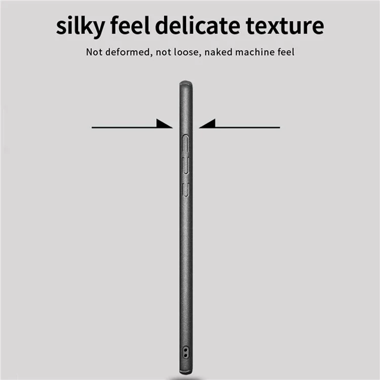 MOFI Shield Matte Series For Huawei P60 Art Frosted PC Back Cover Anti-fingerprint Phone Case - Grey