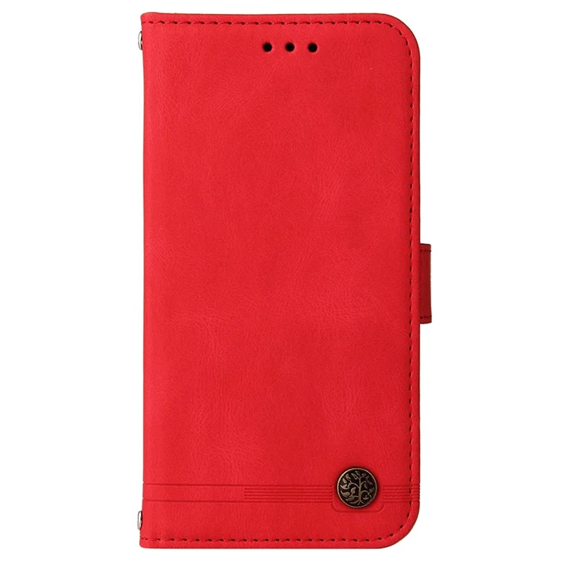 Portefeuille Étui Téléphone Imprimé Lignes Cuir Debout Couverture - Rouge pour Huawei nova 11i / Maimang 20 / Enjoy 60 Pro