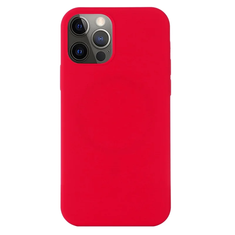 For iPhone 15 Pro Compatible with MagSafe Wireless Charging Phone Case Soft Anti-scratch Silicone Cover - Red