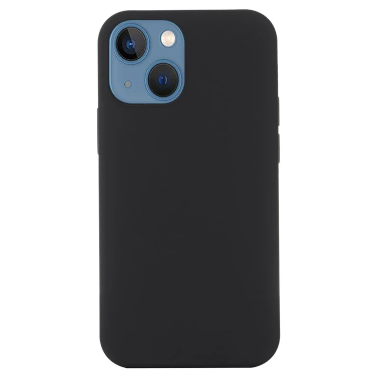 Pour L'iphone 15 Boîte de Téléphone en Silicone Soft Slim Téléphone Compatible Avec la Charge Sans Fil Magsafe - Noir