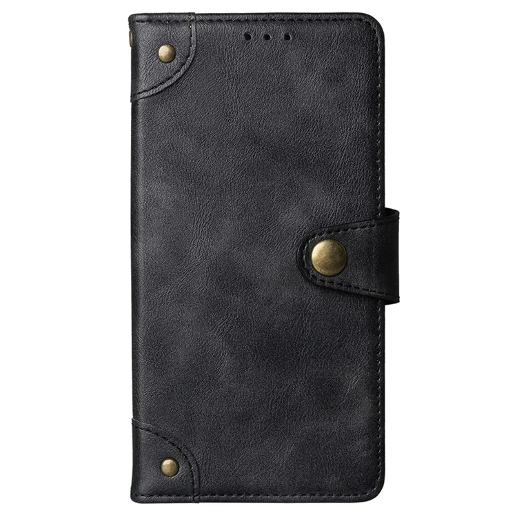 For Doogee X98 / X98 Pro PU Leather Wallet Case Full Protection Stand Phone Cover - Black