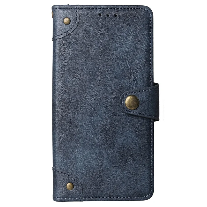 For Doogee X98 / X98 Pro PU Leather Wallet Case Full Protection Stand Phone Cover - Blue