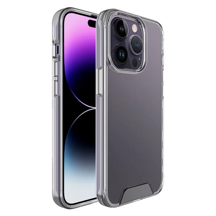 Космическая серия для iPhone 15 Pro Max Anti-yellowing Clear TPU+PC Phone Case Military Grade Drop-proof Cover