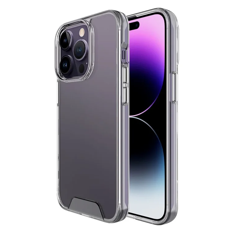 Космическая серия для iPhone 15 Pro Max Anti-yellowing Clear TPU+PC Phone Case Military Grade Drop-proof Cover
