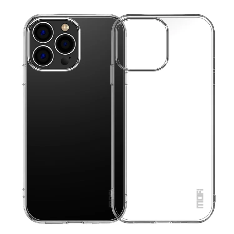 Capa Transparente para iPhone 15 Pro Max da MOFI, Caso de Telefone Protetor TPU Anti-Arranhões