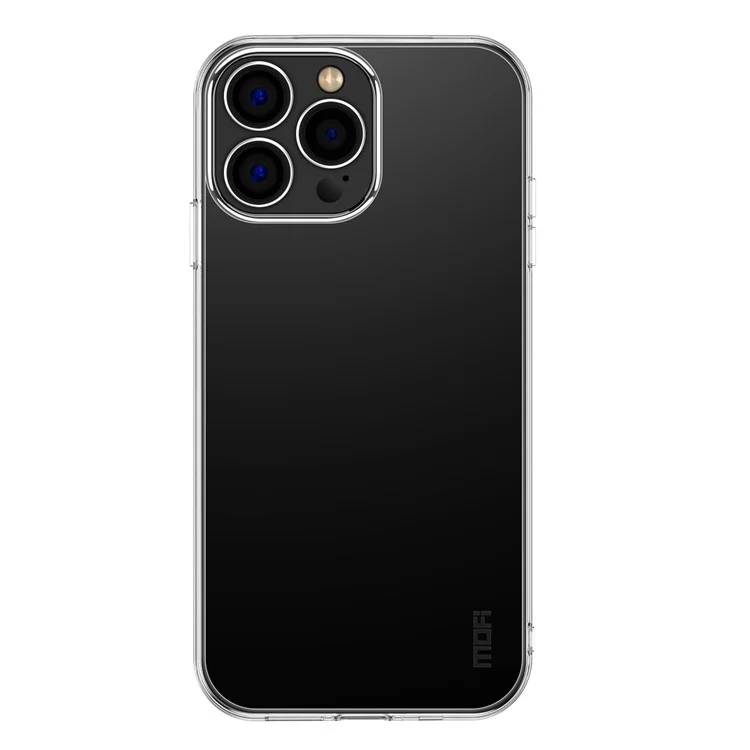 MOFI Transparent Phone Case for iPhone 15 Pro , Soft TPU Anti-drop Protective Phone Cover