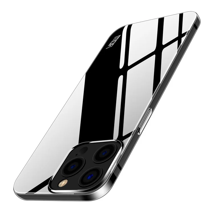 MOFI Transparent Phone Case for iPhone 15 Pro , Soft TPU Anti-drop Protective Phone Cover