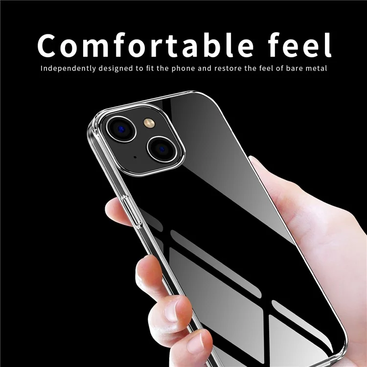 MOFI Soft TPU Phone Cover for iPhone 15 , Scratch-resistant Ultra Clear Mobile Phone Case