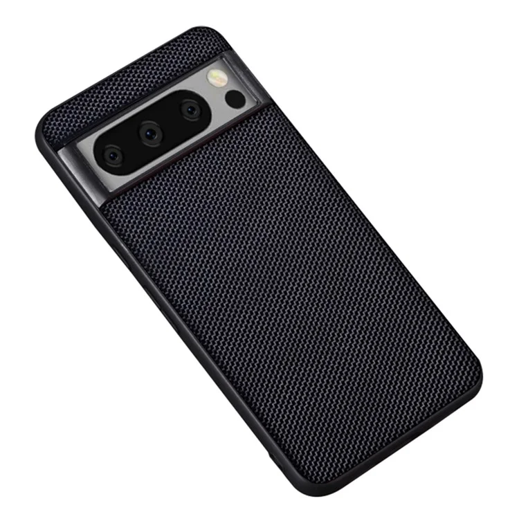 For Google Pixel 8 Pro Nylon Coated TPU Phone Case Anti-scratch Phone Cover - Black