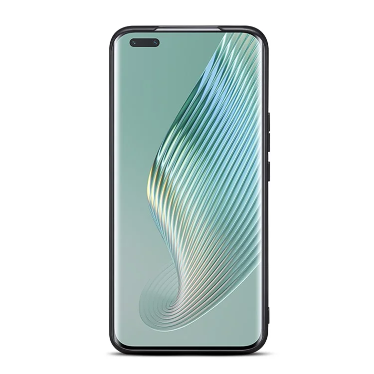 DENIOR For Honor Magic5 Ultimate 5G Capa de Telefone em Couro PU + TPU com Suporte para Cartão - Marrom