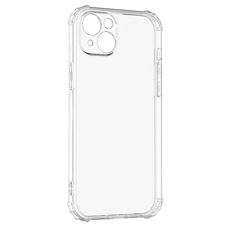 Super Clear Phone Case for iPhone 15 Plus , Anti-Scratch TPU Shell Four Corner Drop Protection Phone Cover