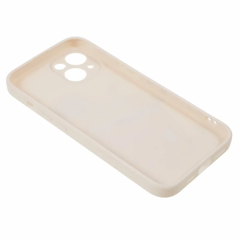 Soft TPU Cover for iPhone 14 Cartoon Astronaut Pattern Printing Anti-drop Phone Case - White