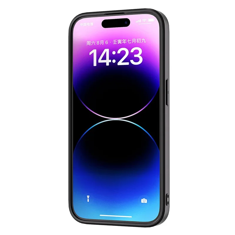 ABEEL voor iPhone 15 Plus hoesje Luipaardprint PU leer + TPU + PC beschermmantel - Zilver