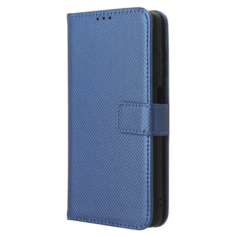 Custodia per telefono in pelle Diamond Texture per Blackview Oscal C30 / C30 Pro - Blu