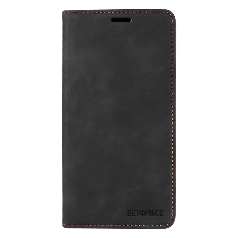 BETOPNICE 003 For Samsung Galaxy A24 4G (162.1 x 77.6 x 8.3mm) RFID Blocking PU Leather Stand Cover Shockproof Wallet Cell Phone Case - Black