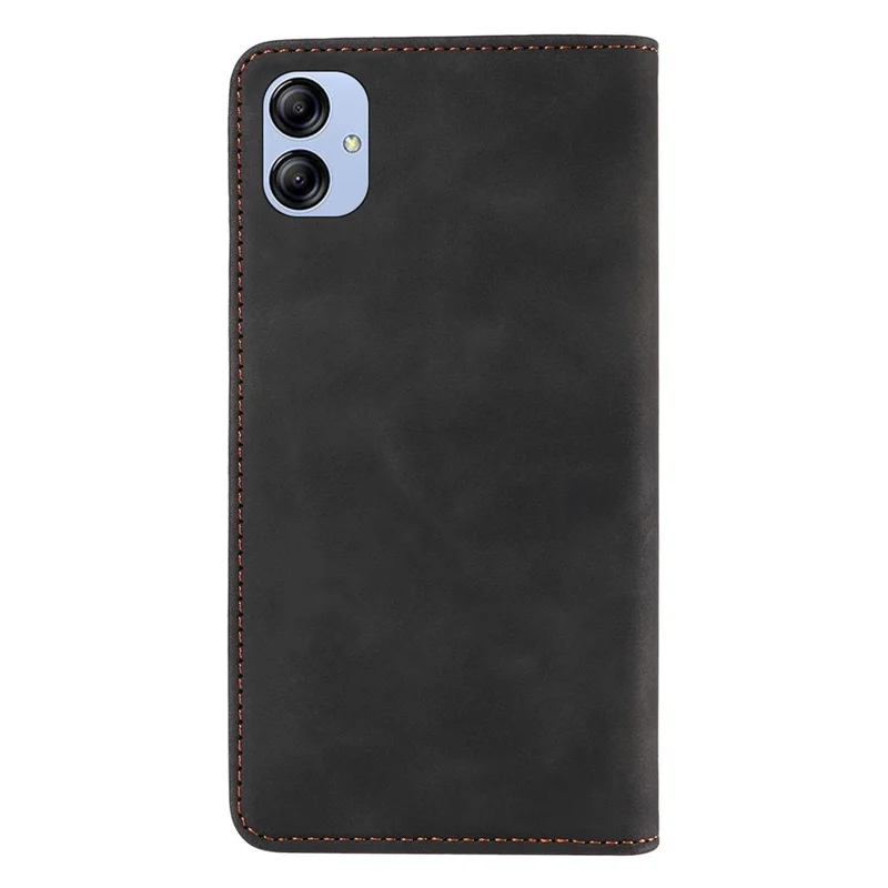 BETOPNICE 003 For Samsung Galaxy A04e 4G / F04 4G / M04 4G Wallet Cell Phone Case RFID Blocking PU Leather Stand Cover - Black