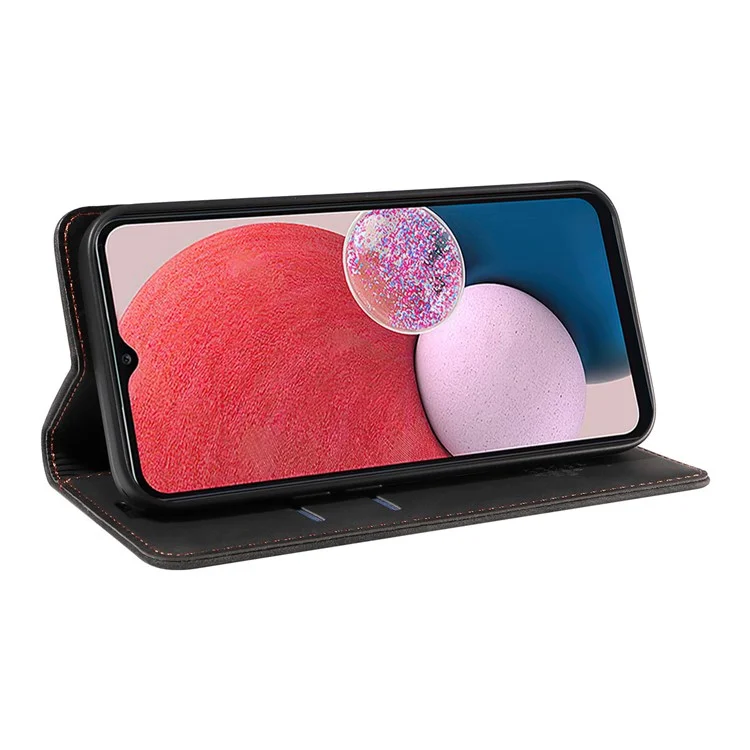 BETOPNICE 003 Custodia Portafoglio per Samsung Galaxy A13 4G / A13 5G / A04s 4G / M13 5G / A04 4G con Blocco RFID - Nero 