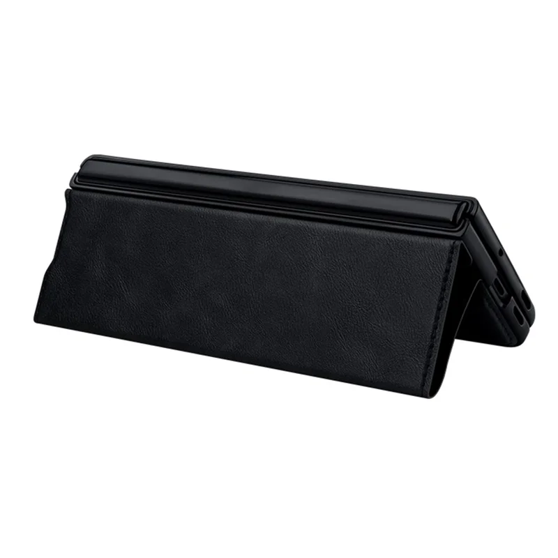 SULADA For Oppo Find N2 5G PU Leather+Hard PC Phone Case Stand Shockproof Cover - Red