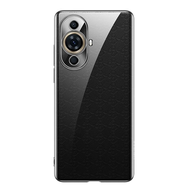 SULADA Custodia per Telefono con Rivestimento Elettrolitico per Huawei nova 11 / nova 12s 4G / nova 12 Lite 4G, Copertura Trasparente in TPU con Bordo Dritto Anti-Graffio - Viola