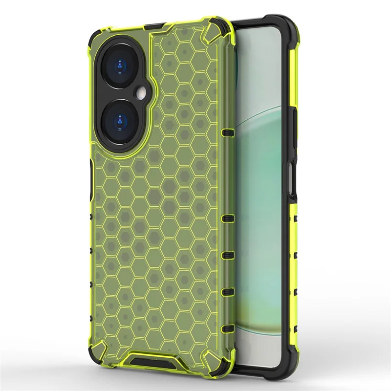 Per Huawei nova 11i Honeycomb Texture TPU+PC Cover Drop-proof Phone Case - Verde
