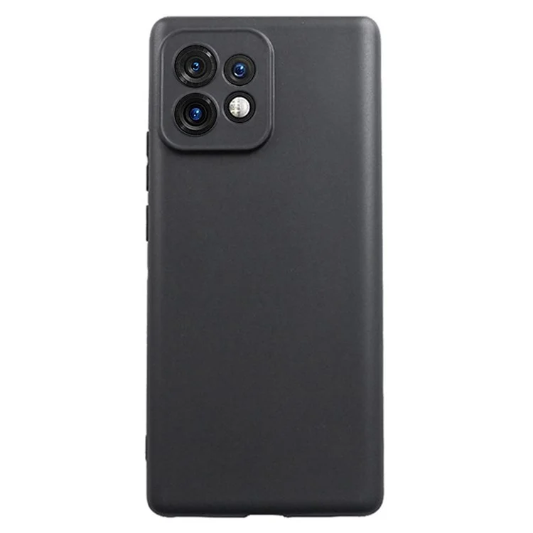 Für Motorola Moto X40 5G / Edge 40 Pro 5G matte TPU-Handyhülle genaue Ausschnitte Schutzhülle - Schwarz