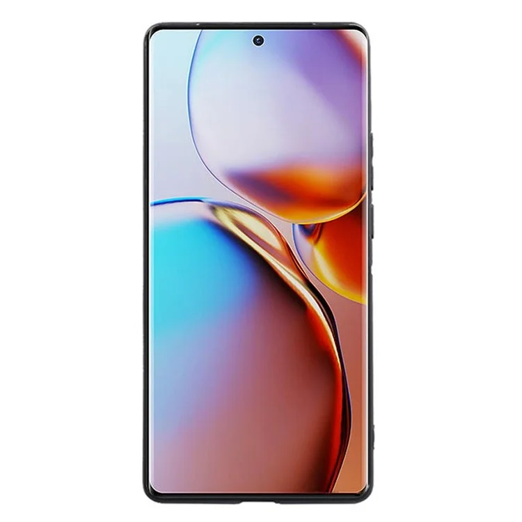 Für Motorola Moto X40 5G / Edge 40 Pro 5G matte TPU-Handyhülle genaue Ausschnitte Schutzhülle - Schwarz