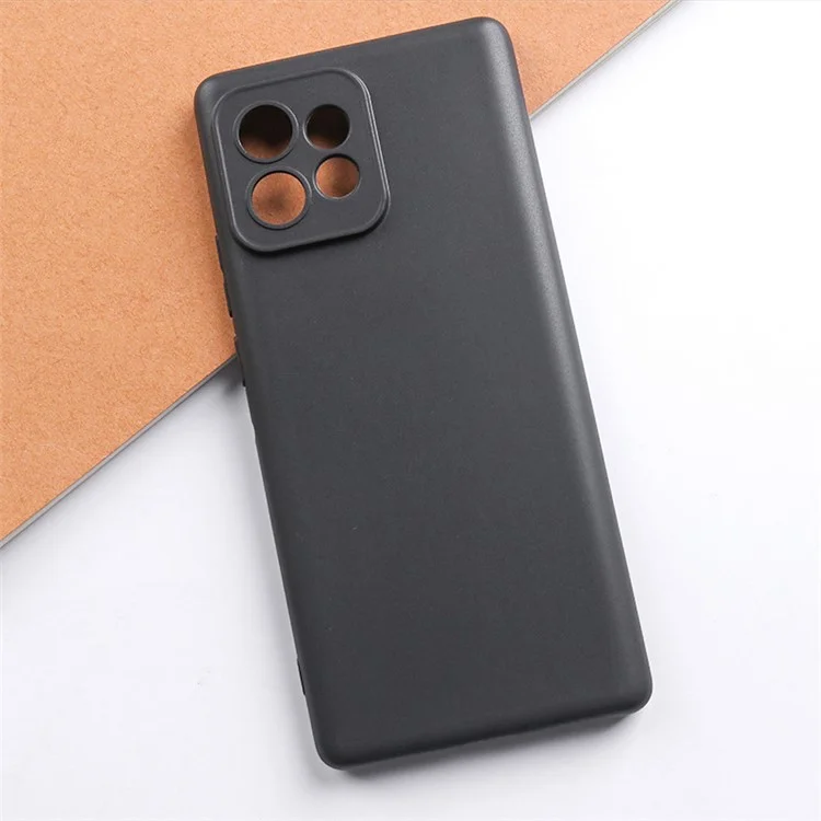 Für Motorola Moto X40 5G / Edge 40 Pro 5G matte TPU-Handyhülle genaue Ausschnitte Schutzhülle - Schwarz