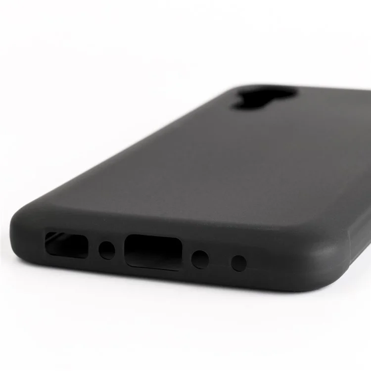 Coque de téléphone en TPU pour Samsung Galaxy Xcover 5 Étui de protection antichoc Housse mate et fine - Noir