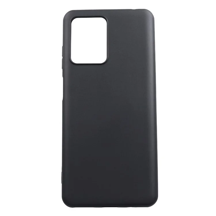 Para Blackview A53 / A53 Pro Slim TPU Case Anti-Scratch Matte Phone Case Mobile Phone Protective Cover - Black