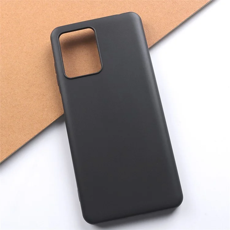 Para Blackview A53 / A53 Pro Slim TPU Case Anti-Scratch Matte Phone Case Mobile Phone Protective Cover - Black