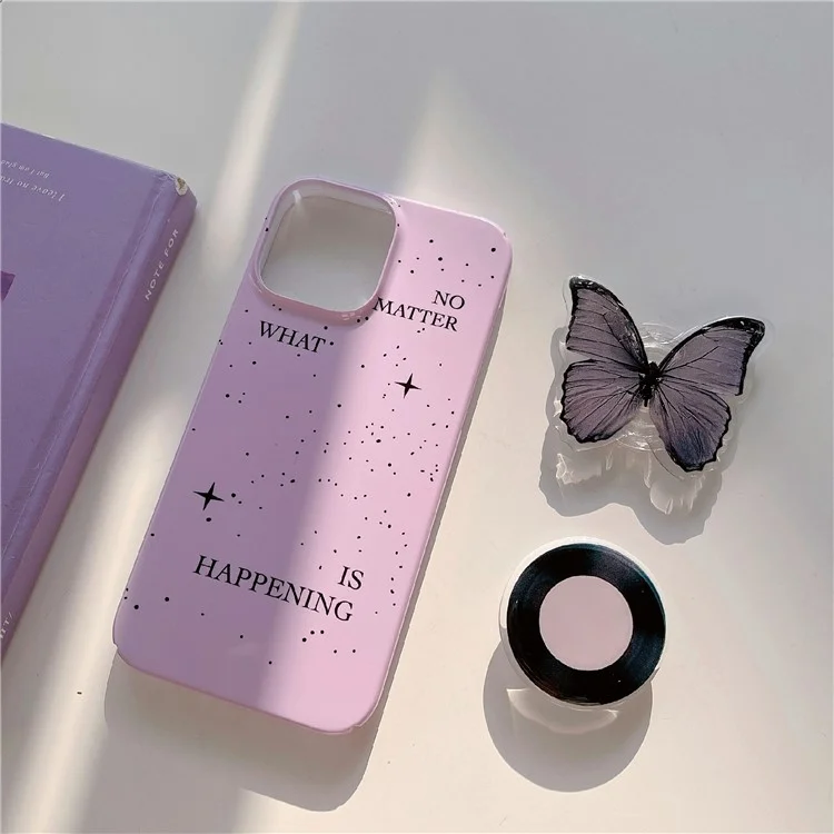 Custodia protettiva in plastica dura con stampa per iPhone 14 Pro Max - Splash-Ink