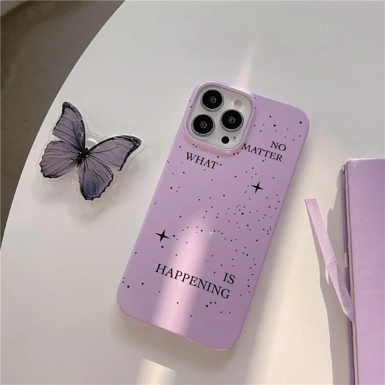 Custodia protettiva in plastica dura con stampa per iPhone 14 Pro Max - Splash-Ink