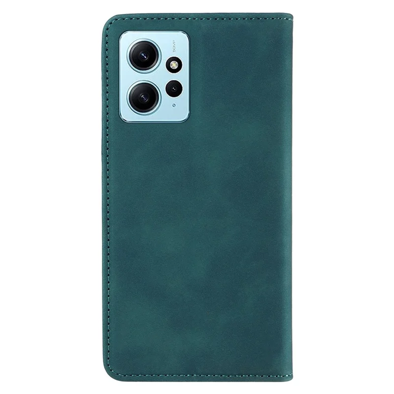BETOPNICE 003 Бумажник-чехол из кожи для Xiaomi Redmi Note 12 4G с блокировкой RFID - зеленый