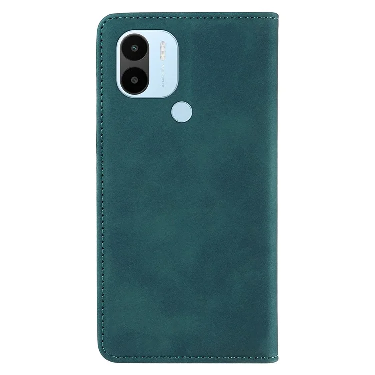 BETOPNICE 003 Para Xiaomi Redmi A1+ 4G / A2+ 4G / Poco C50 4G / Poco C51 4G Carteira de Telefone de Couro com Bloqueio RFID (com Orifício para Impressão Digital) - Verde