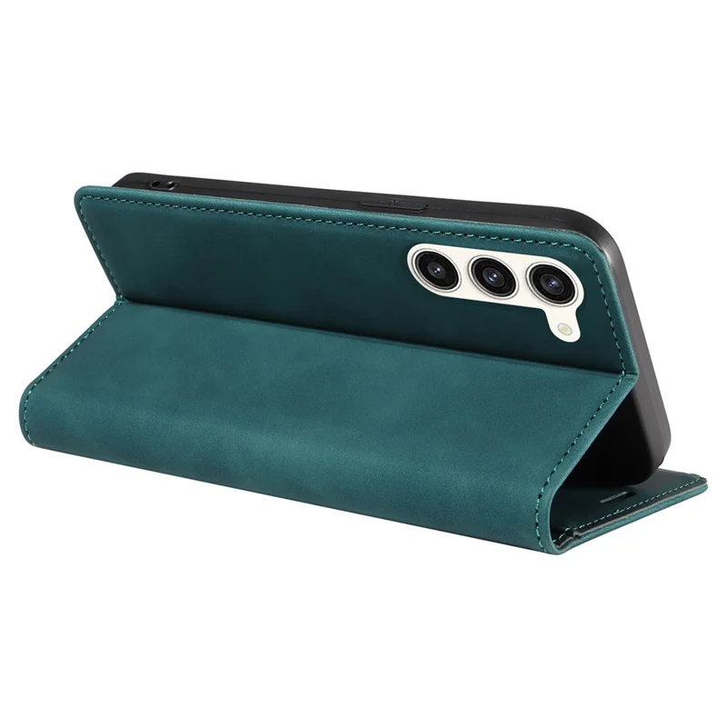 Étui téléphonique BETOPNICE 003 pour Samsung Galaxy S23 RFID Blocking Wallet Leather Stand Shockproof Case - Vert