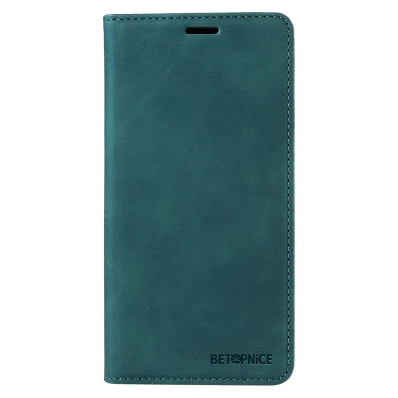 BETOPNICE 003 Anti-scratch Cover for Samsung Galaxy S22 5G RFID Blocking Phone Wallet Leather Stand Case - Green