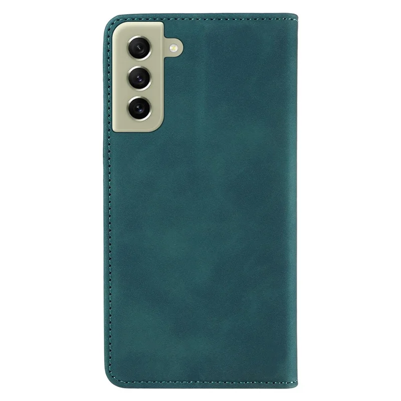 BETOPNICE 003 Anti-scratch Cover for Samsung Galaxy S22 5G RFID Blocking Phone Wallet Leather Stand Case - Green
