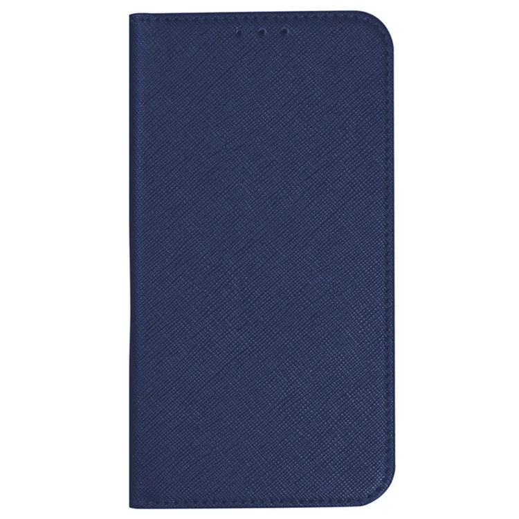 For Nokia G42 Flip Stand Wallet Shell Cross Texture PU Leather Shockproof Phone Case - Dark Blue