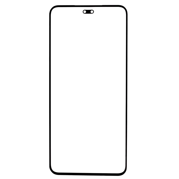 For Honor 90 Pro Front Screen Glass Lens + OCA Adhesive Replacement Parts (without Logo)