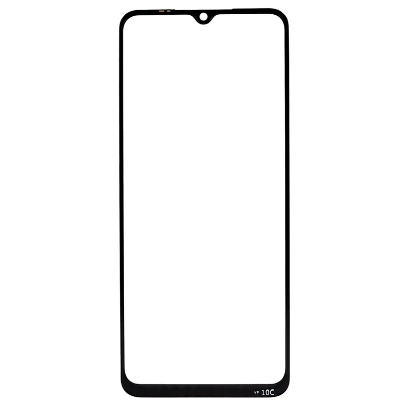 For Xiaomi Redmi 10C 4G Front Screen Glass Lens + OCA Adhesive Replacement Parts (without Logo)
