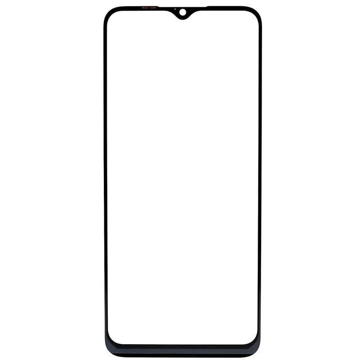 For Realme C25s Front Screen Glass Lens + OCA Adhesive Replacement Parts (without Logo)
