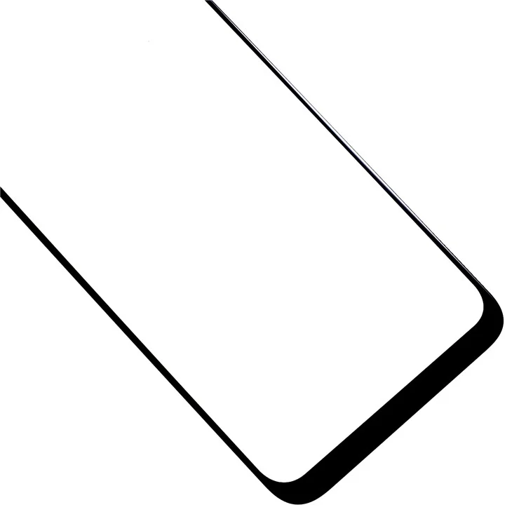 For Realme C21Y Front Screen Glass Lens + OCA Adhesive Replacement Parts (without Logo)