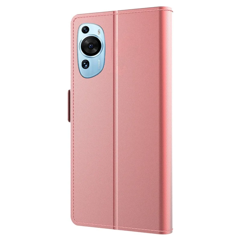 Чехол для телефона Huawei P60 Art Makeup Mirror Leather - Rose Gold