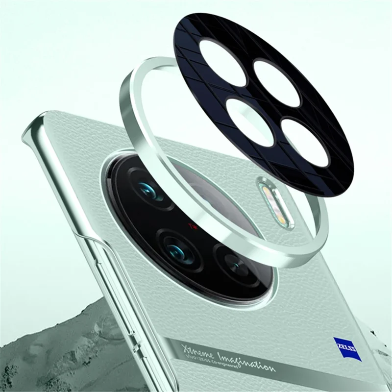 For vivo X90s 5G Shockproof Case PU Leather + PC Mobile Phone Protective Cover - Black