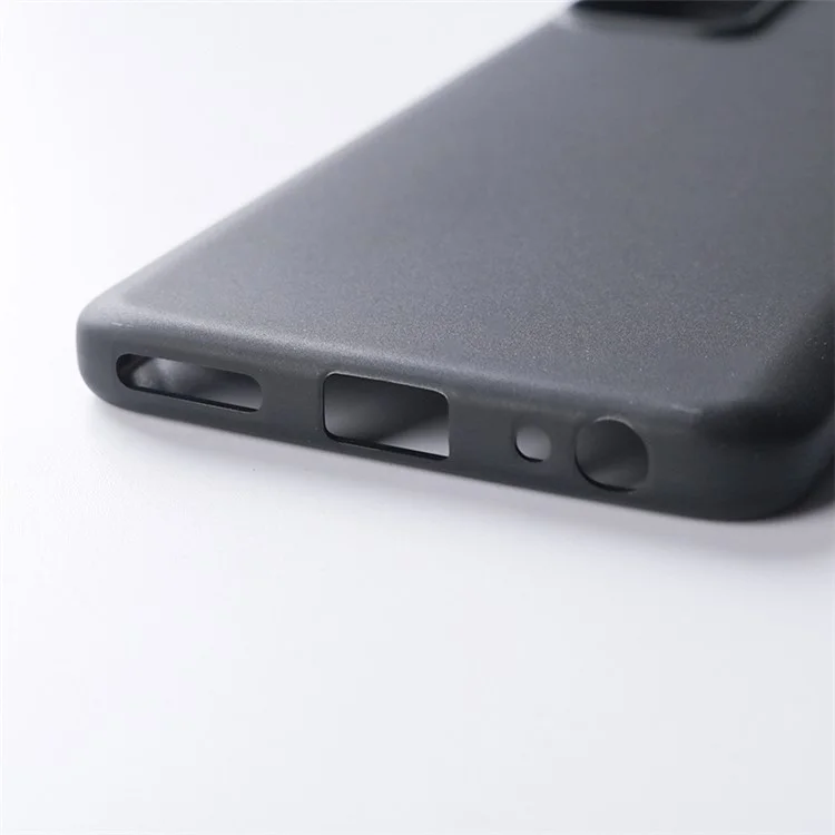 Coque de téléphone mate pour Motorola Moto G Power 5G, Housse de téléphone mince résistante aux rayures en TPU - Noir