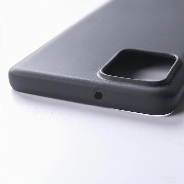 Coque de téléphone mate pour Motorola Moto G Power 5G, Housse de téléphone mince résistante aux rayures en TPU - Noir