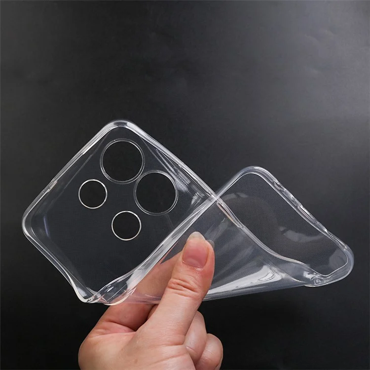 Pour Infinix Note 30i 4G / Note 30 4G Transparent Phone Case Ultra-Thin Precise Cutouts TPU Cover