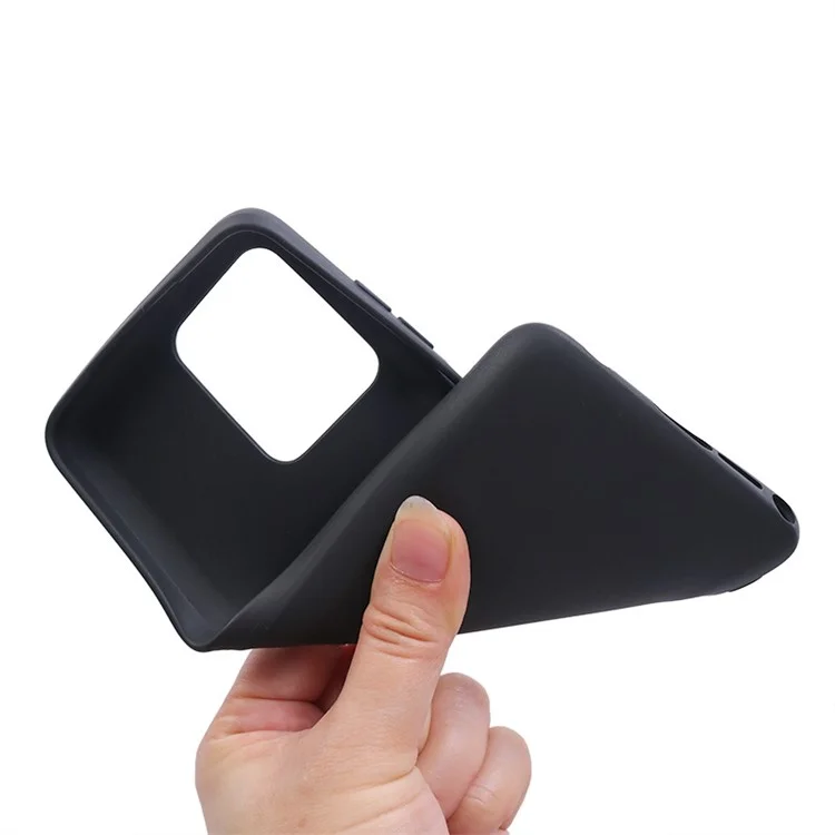 Para Motorola Moto G Stylus (2023) Funda de teléfono anti-arañazos Funda de teléfono móvil Funda TPU mate - Negro