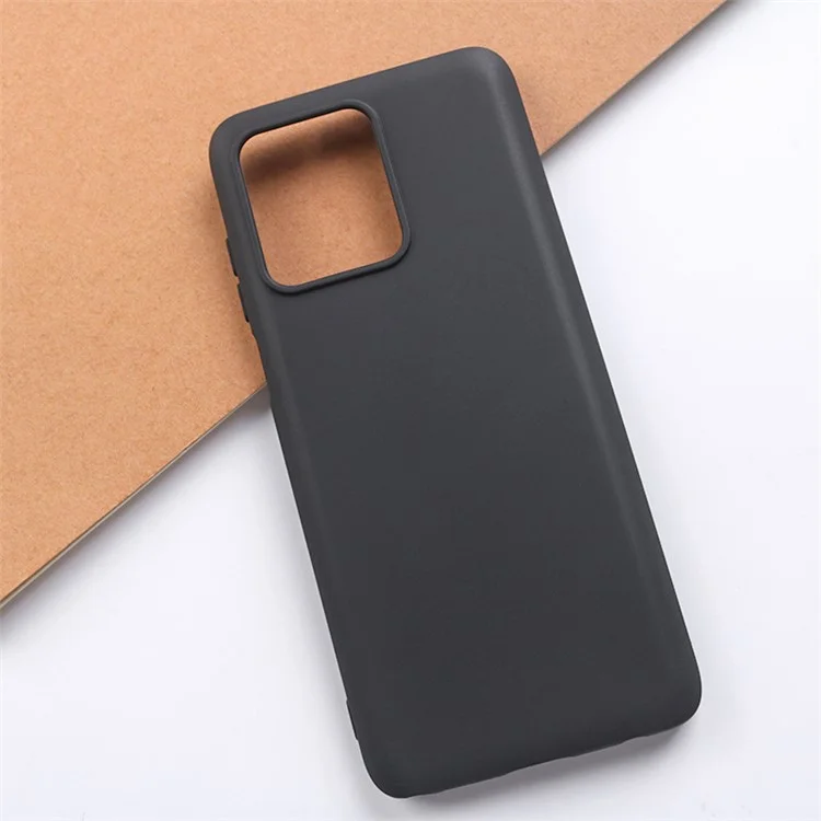 Para Motorola Moto G Stylus (2023) Funda de teléfono anti-arañazos Funda de teléfono móvil Funda TPU mate - Negro