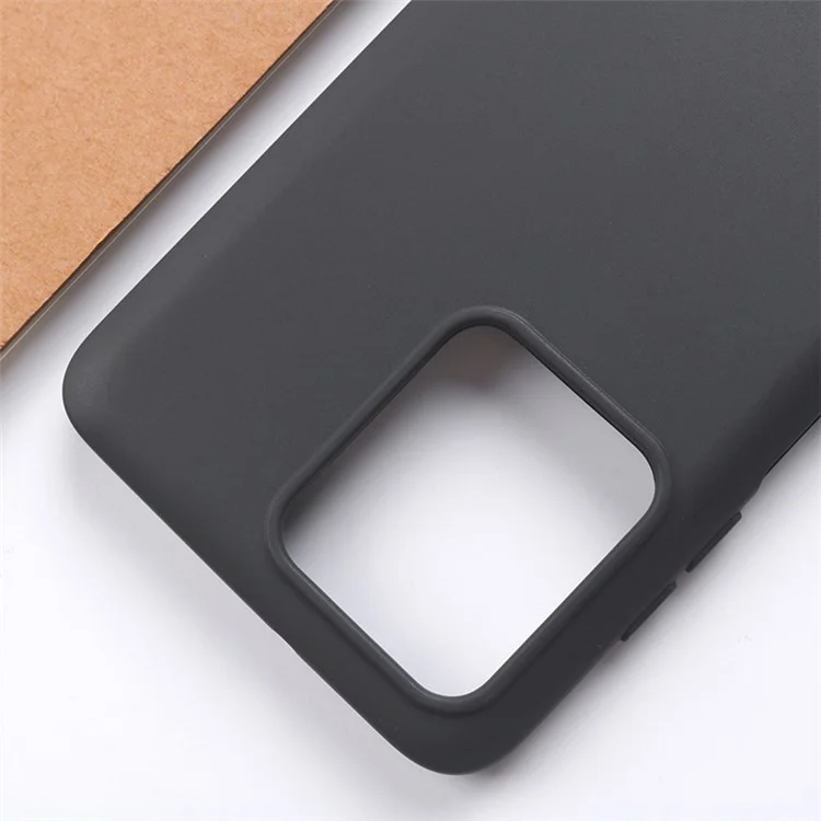 Para Motorola Moto G Stylus (2023) Funda de teléfono anti-arañazos Funda de teléfono móvil Funda TPU mate - Negro